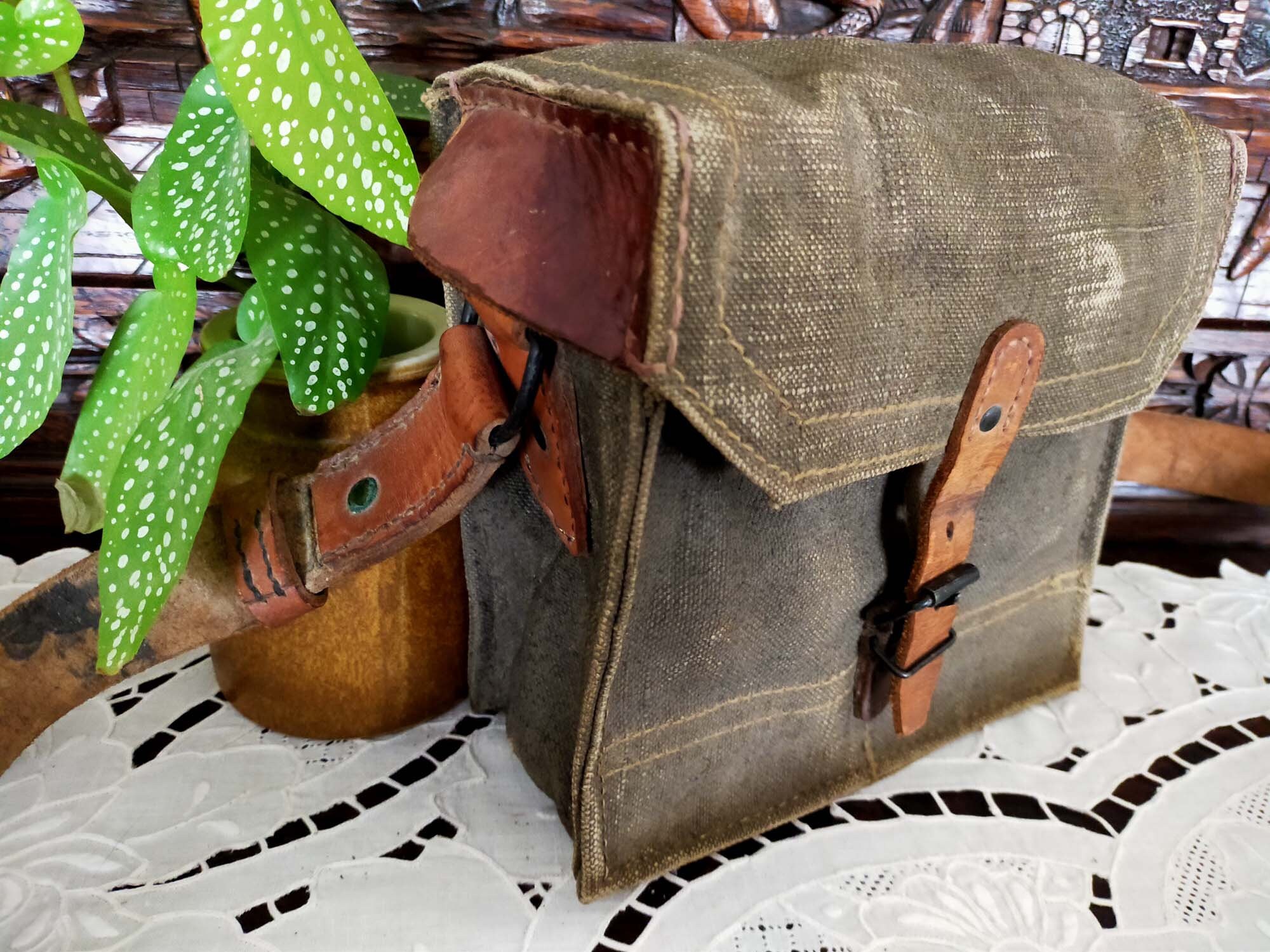 French Military Bag - Etsy French Military Bag - Etsy
