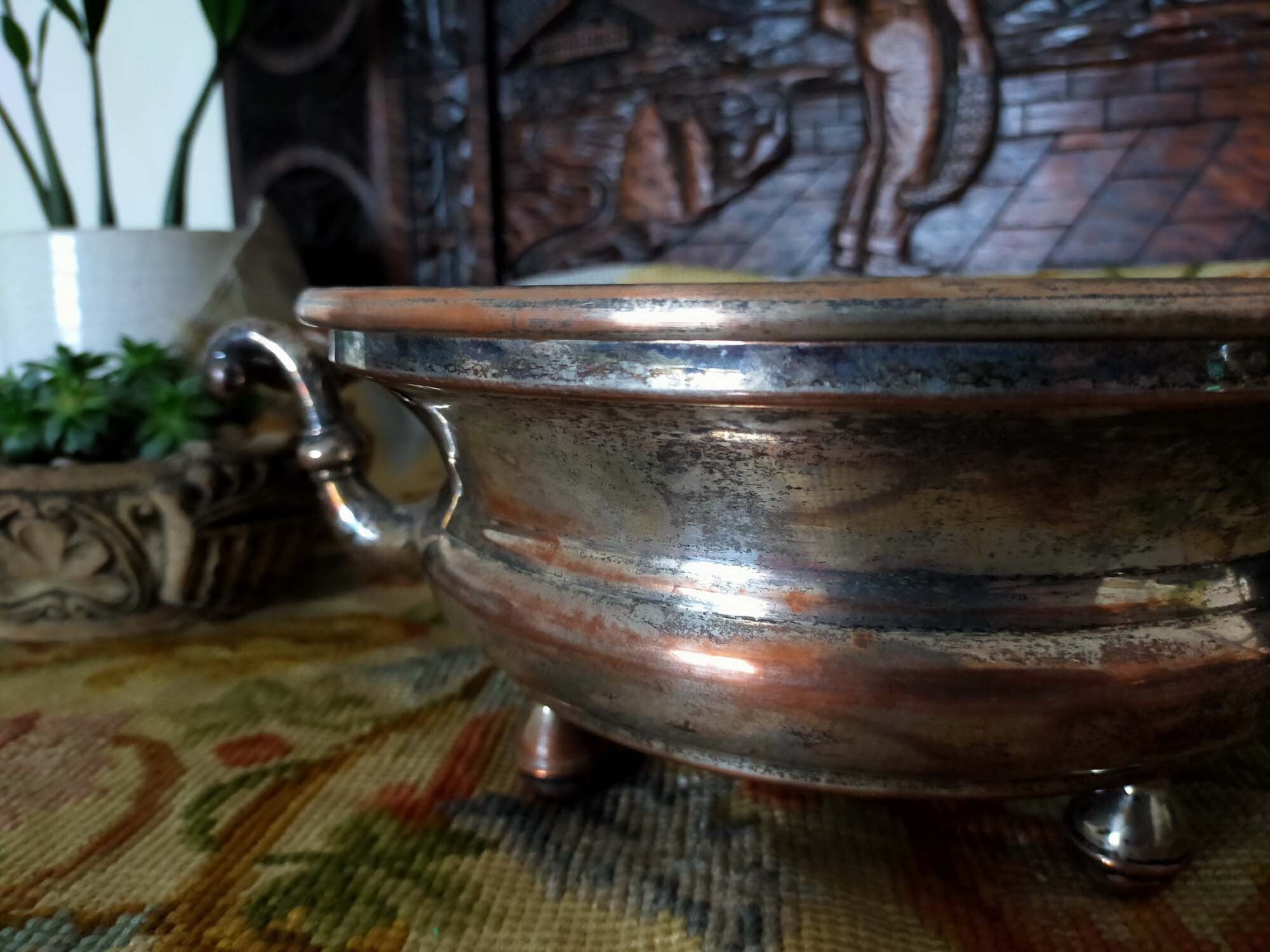 Vintage Copper Chafing Dish Traditional French Farmhouse. Etsy