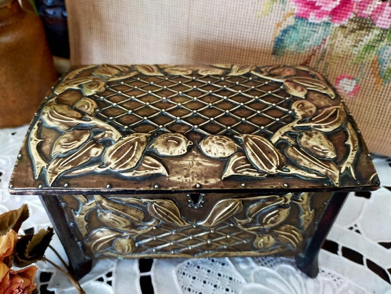 Coffret à Bijoux Hexagonale Vintage - Occasion En Très Bon état - Sans Marque