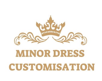 Piccola personalizzazione dell'abito da sposa