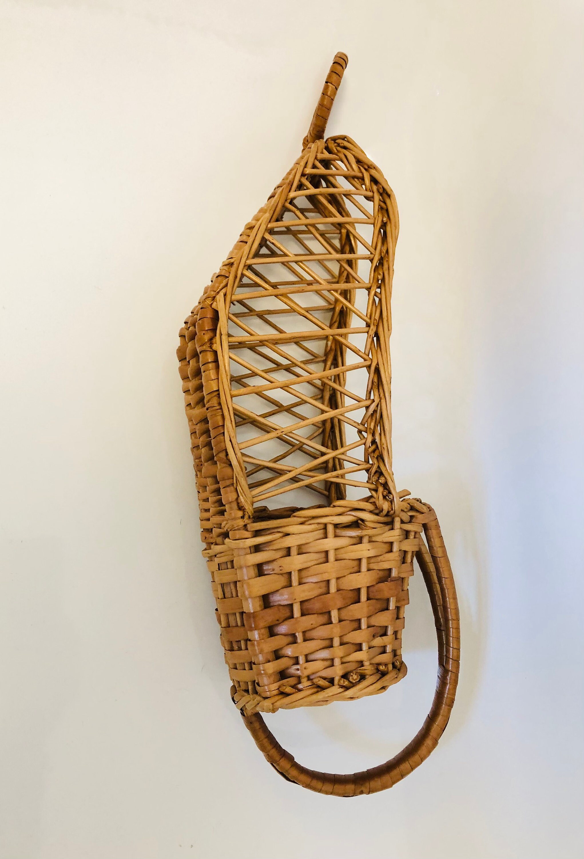 Wicker Wine Bottle Basket. Etsy