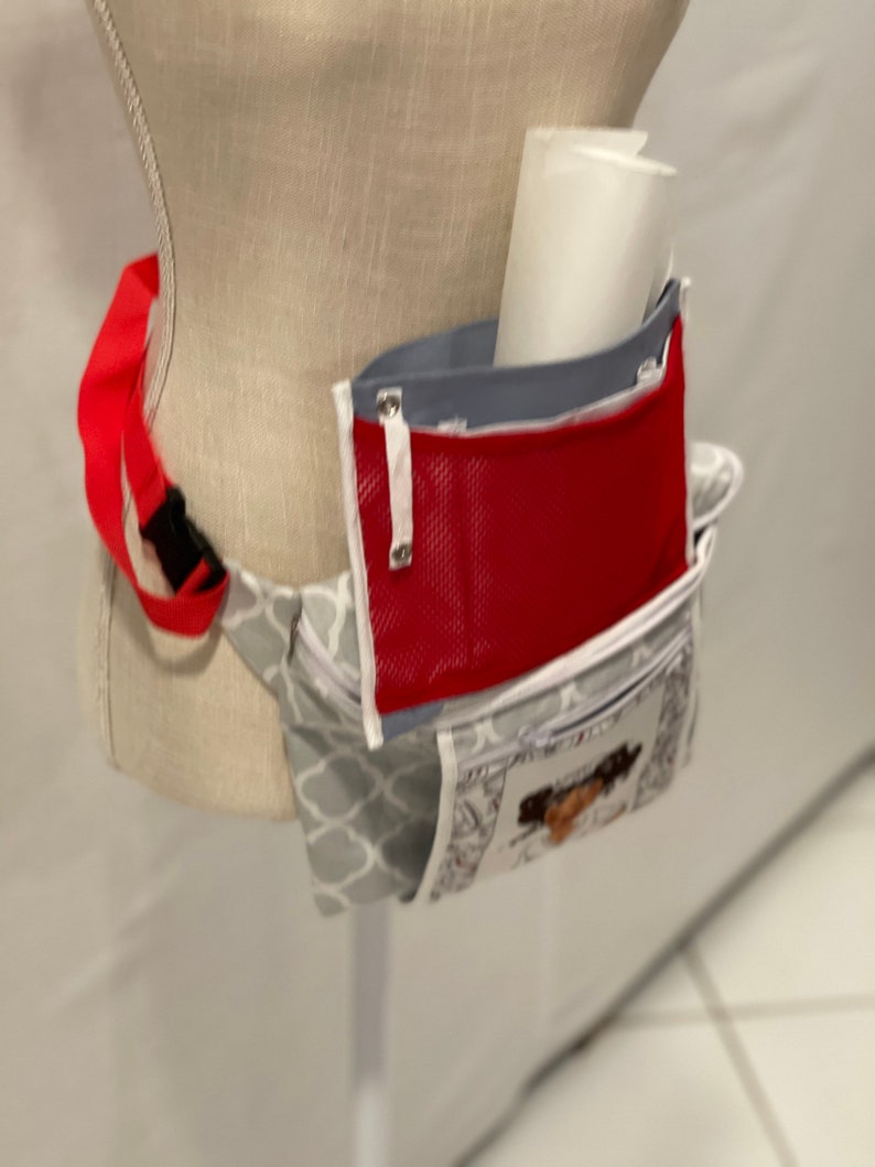 Nurse Hip Bag Adjustable Strap 2 Zippered Pockets Outside Etsy