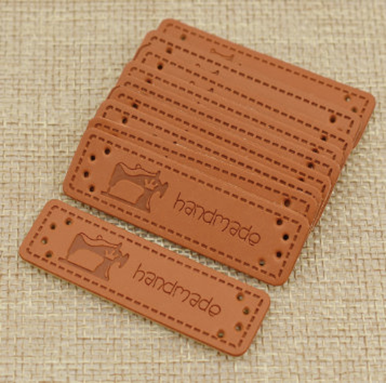 Labels for Handmade Bags Purses Totes Etc. PU Leather Set Etsy