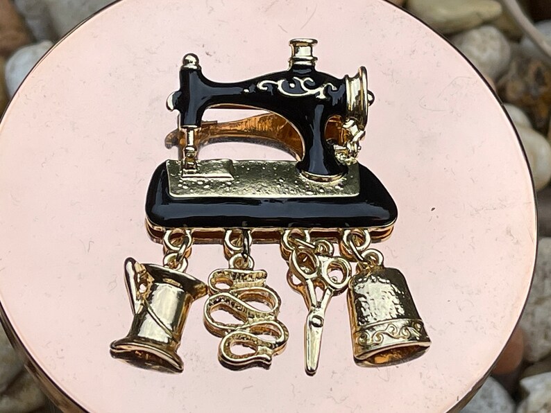 Sewing Machine Pin With Sewing Notions Etsy