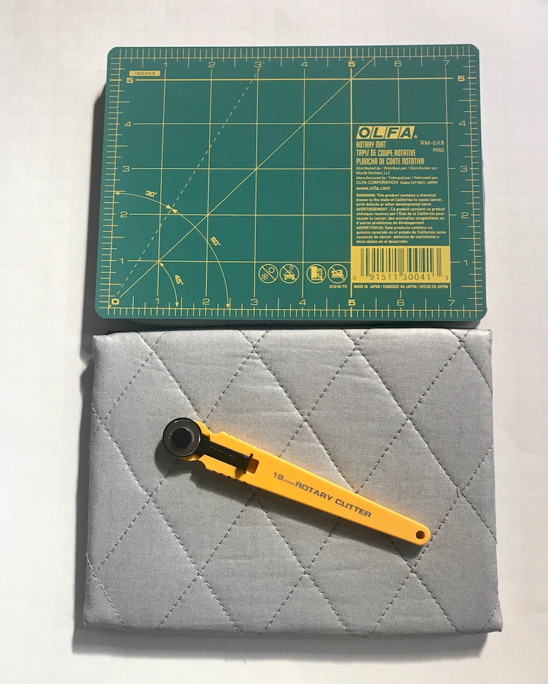 Olfa Rotary Cutter 18mm Olfa Small Cutting Mat Fitted Etsy Australia