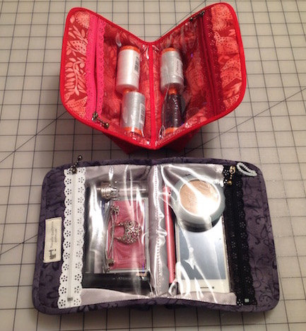 Tutorial: Shell Pouch With Clear Vinyl Zippered Pockets and 2 - Etsy Sweden