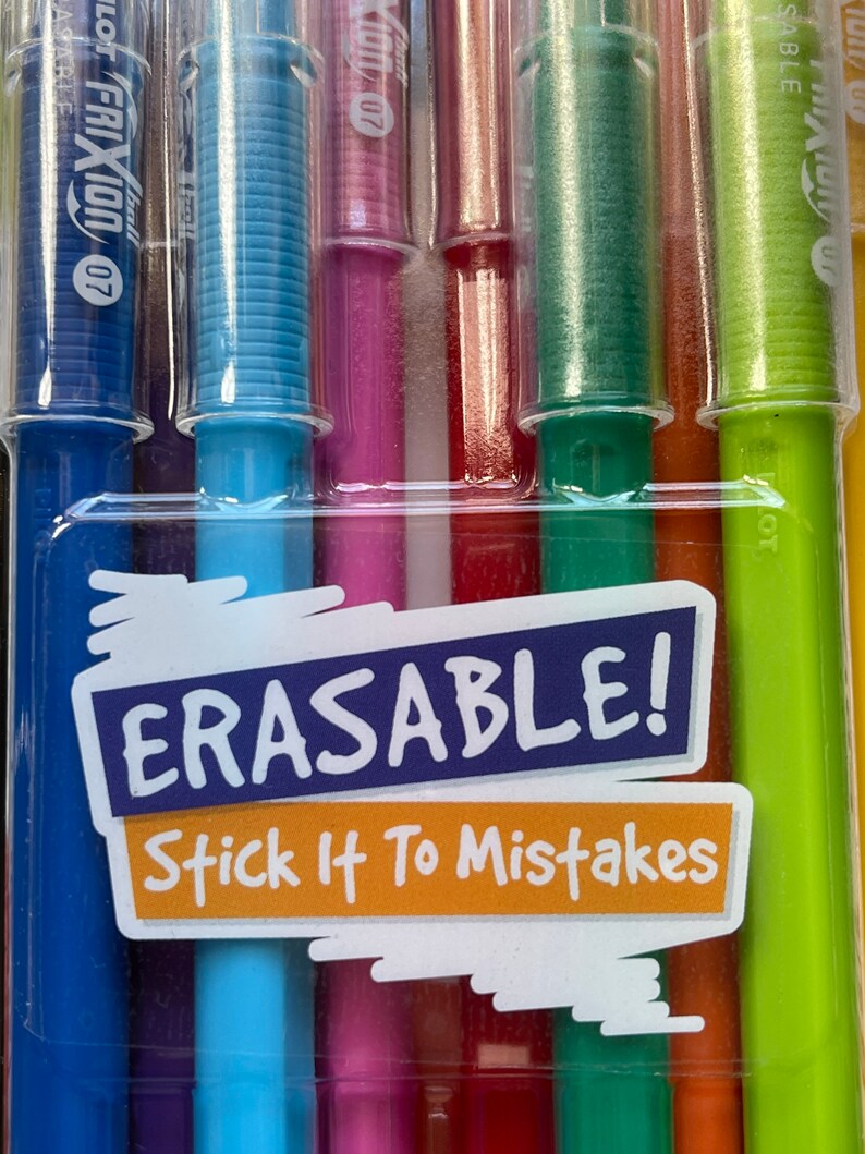 Fabric Markers Erasable Gel Pens Heat Sensitive Etsy