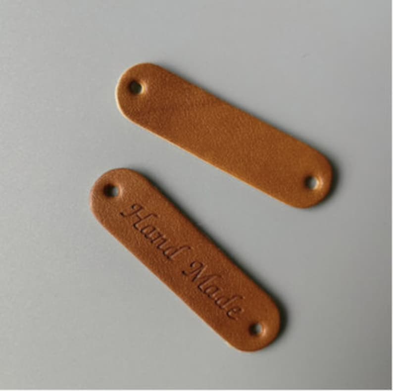 Labels for Handmade Bags Purses Totes Etc. PU Leather Set Etsy