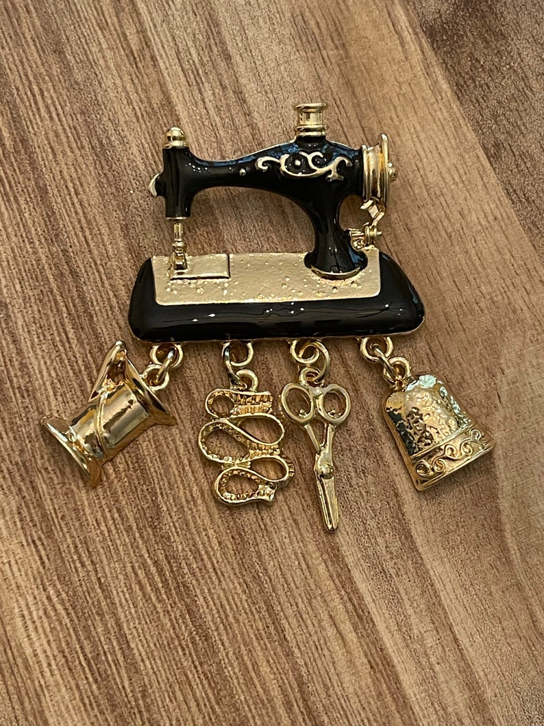Sewing Machine Pin With Sewing Notions Etsy