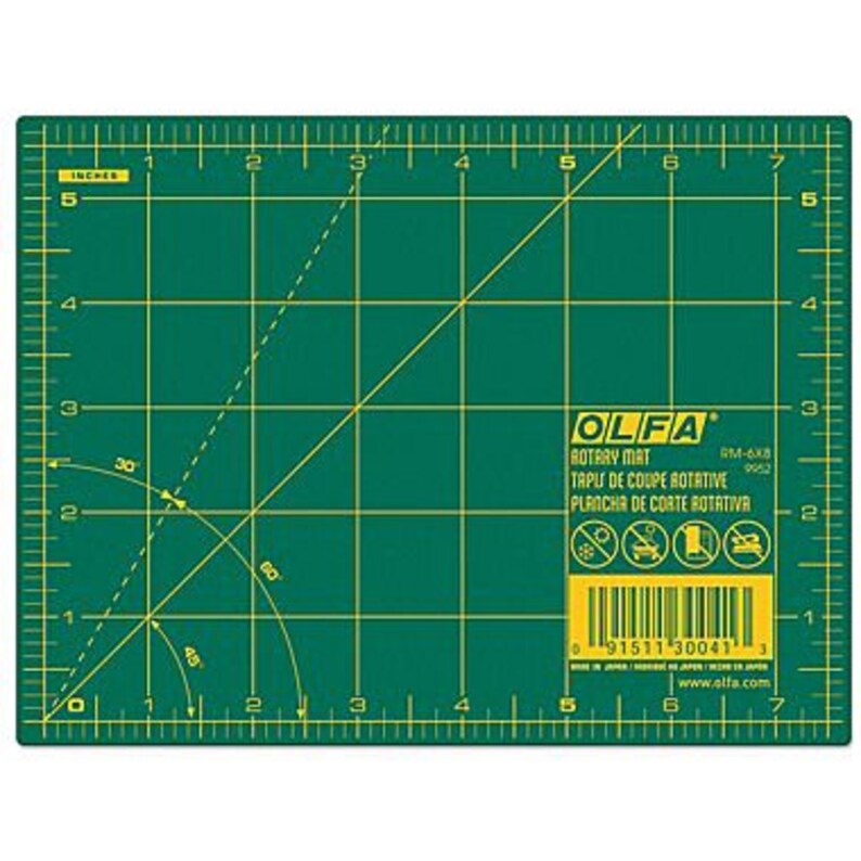 Olfa rotary cutter 18mm Olfa small cutting mat fitted Etsy