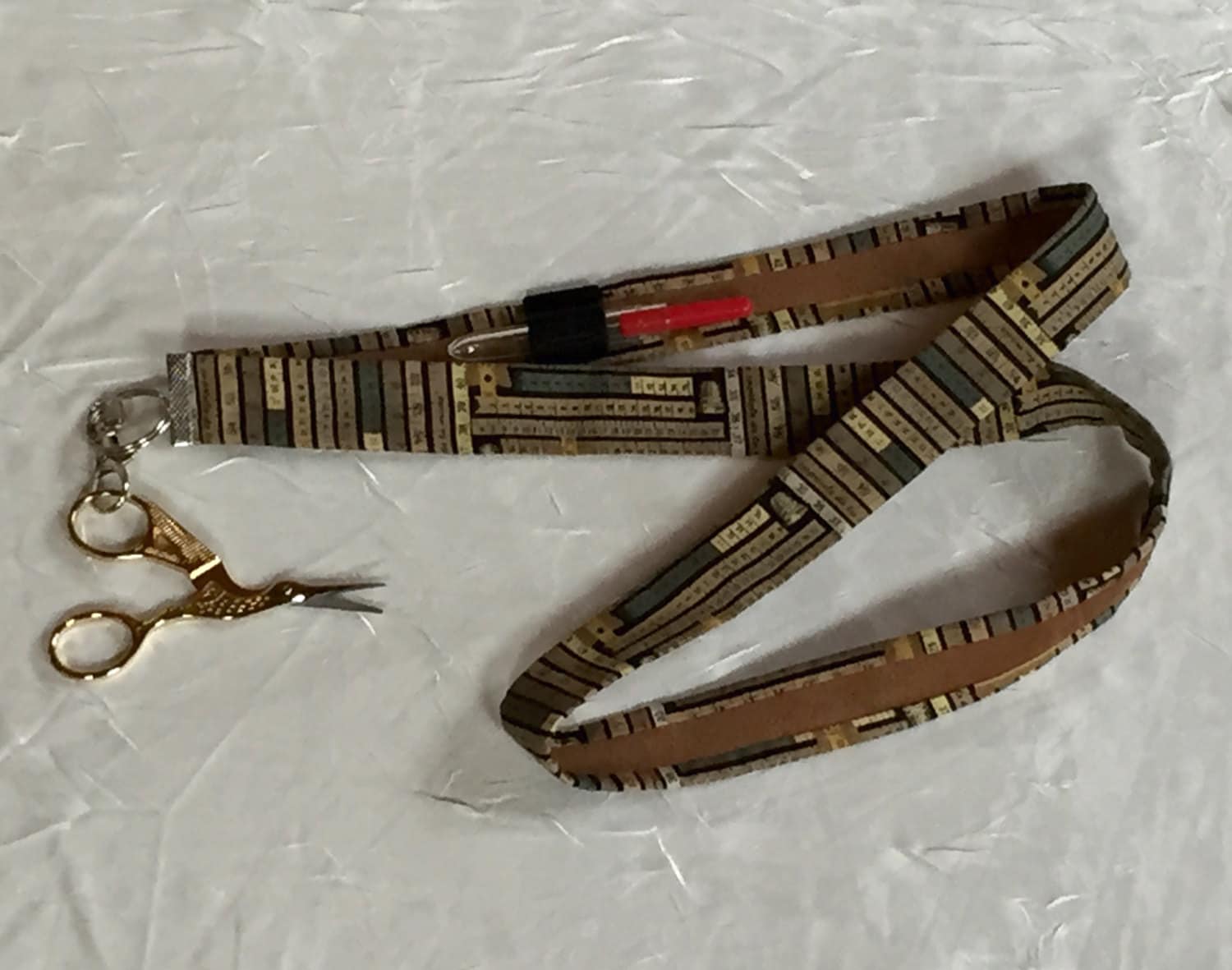 Scissor lanyard 39 with swivel hook and seam ripper Etsy