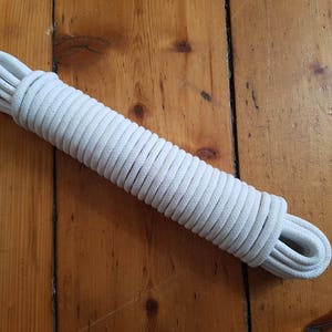 Tendedero con polea para colgar ropa en el techo (solo cuerda)