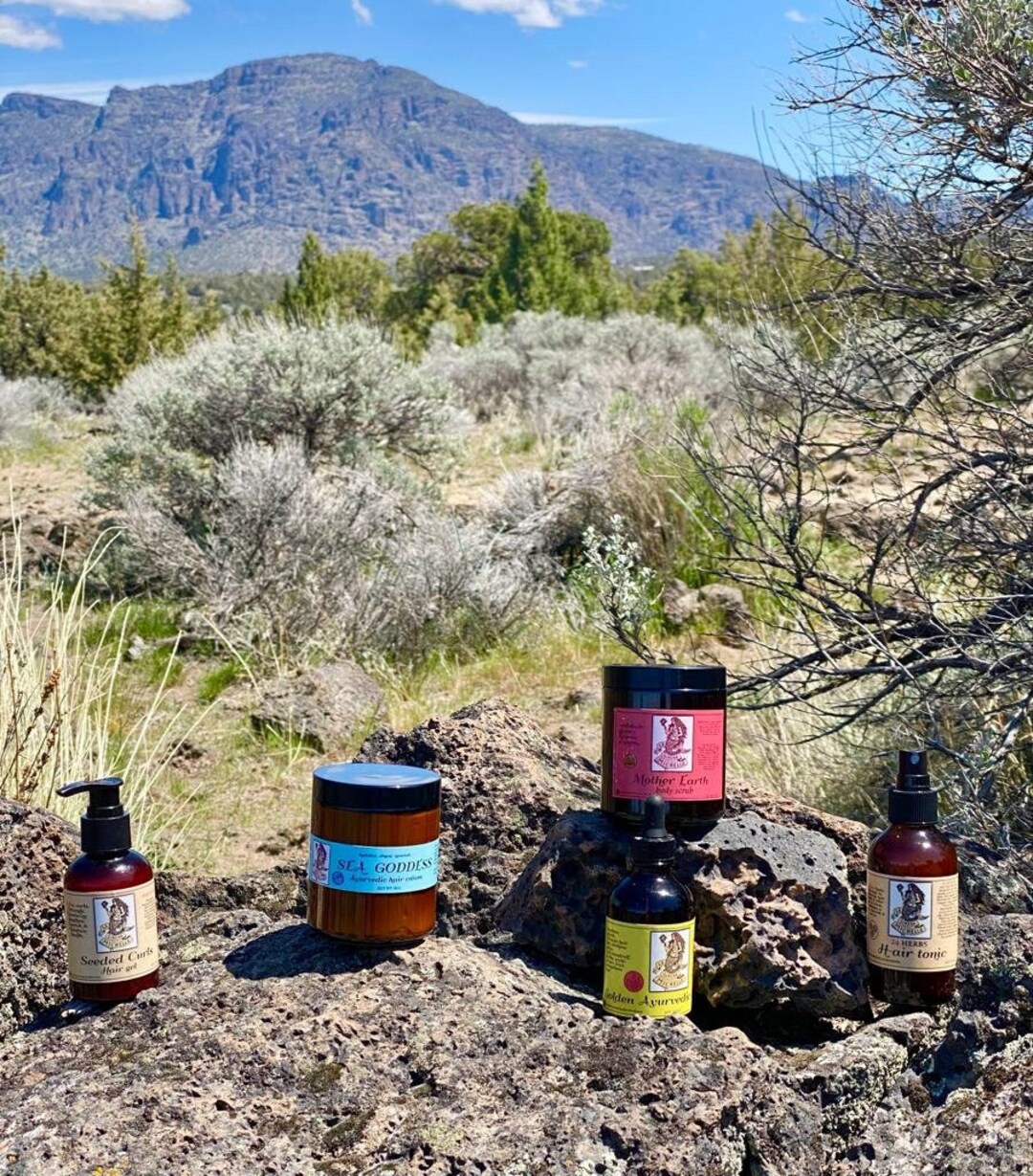 Botanical Goddess Hair Kit Etsy