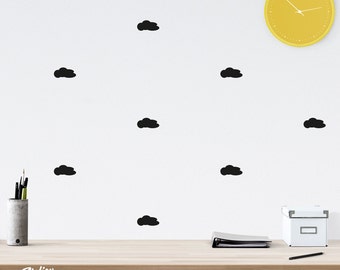 Color cloud wall sticker kit of your choice