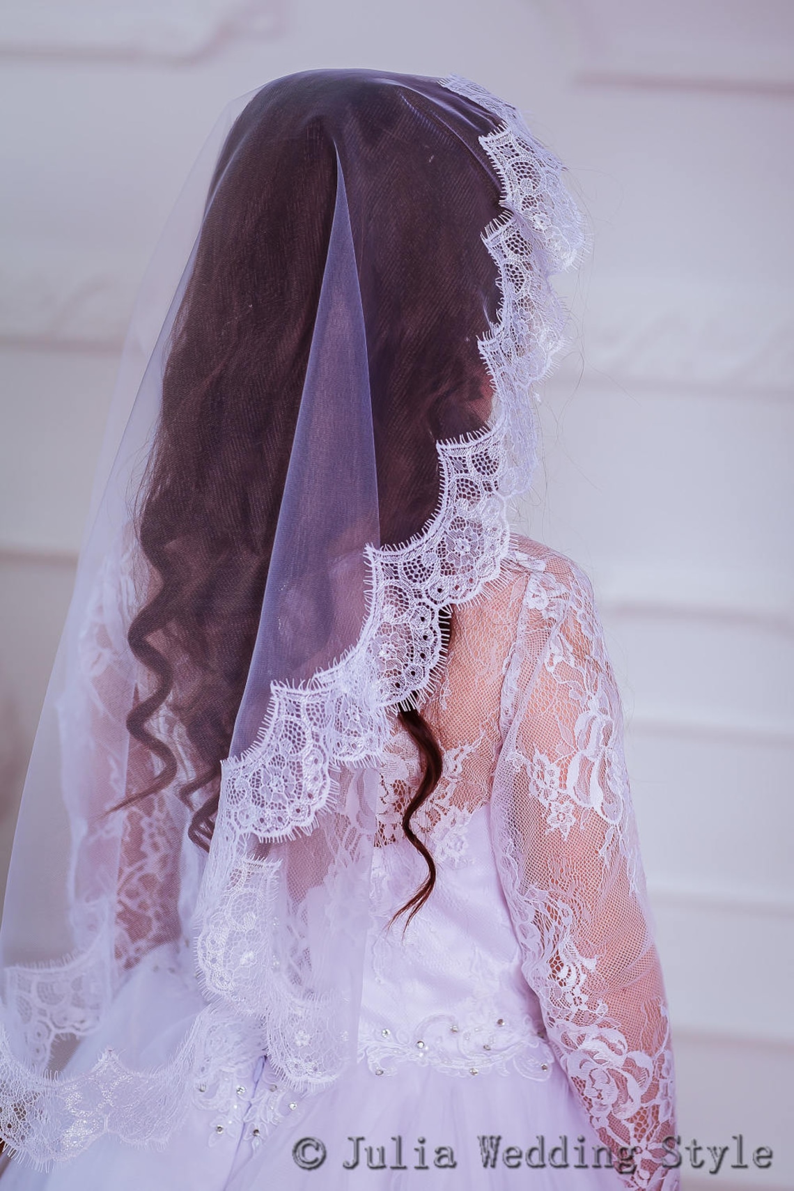 first communion hair wreath