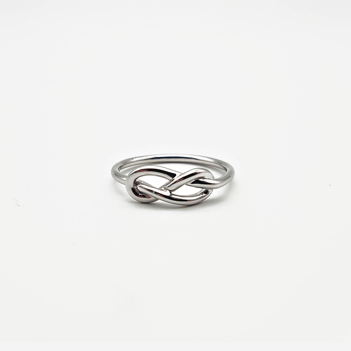 925 Sterling Silver Infinity Knot Ring | Infinity Love Knot Ring ...