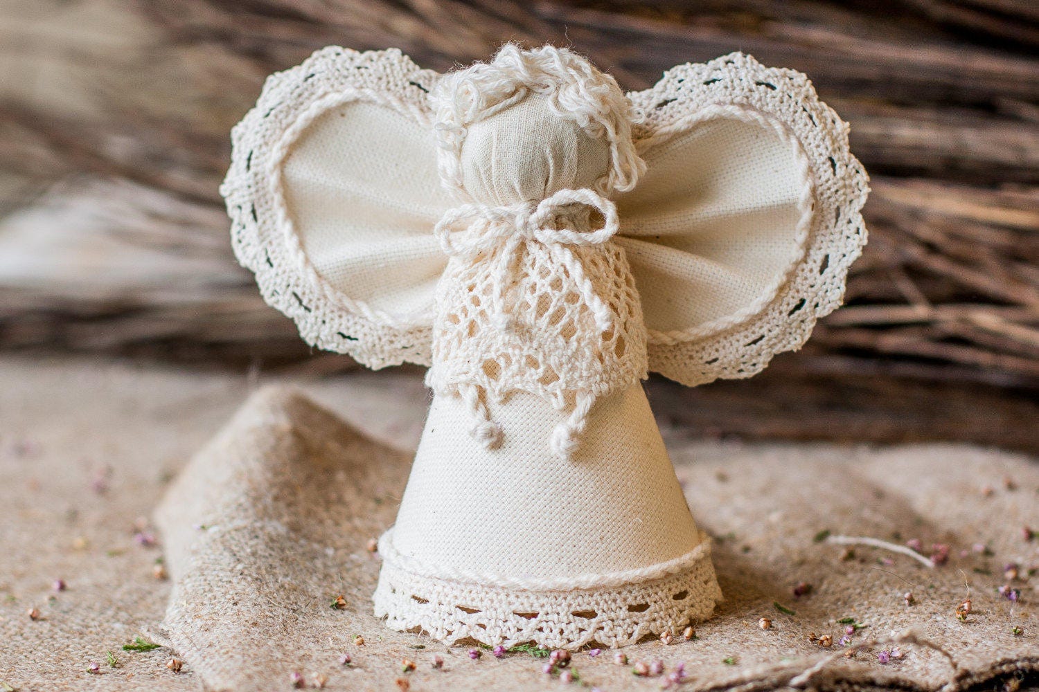 White Christmas Angel Gift for Her Holiday Gift for Wife Etsy