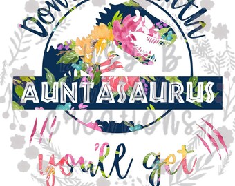 Auntasaurus Etsy