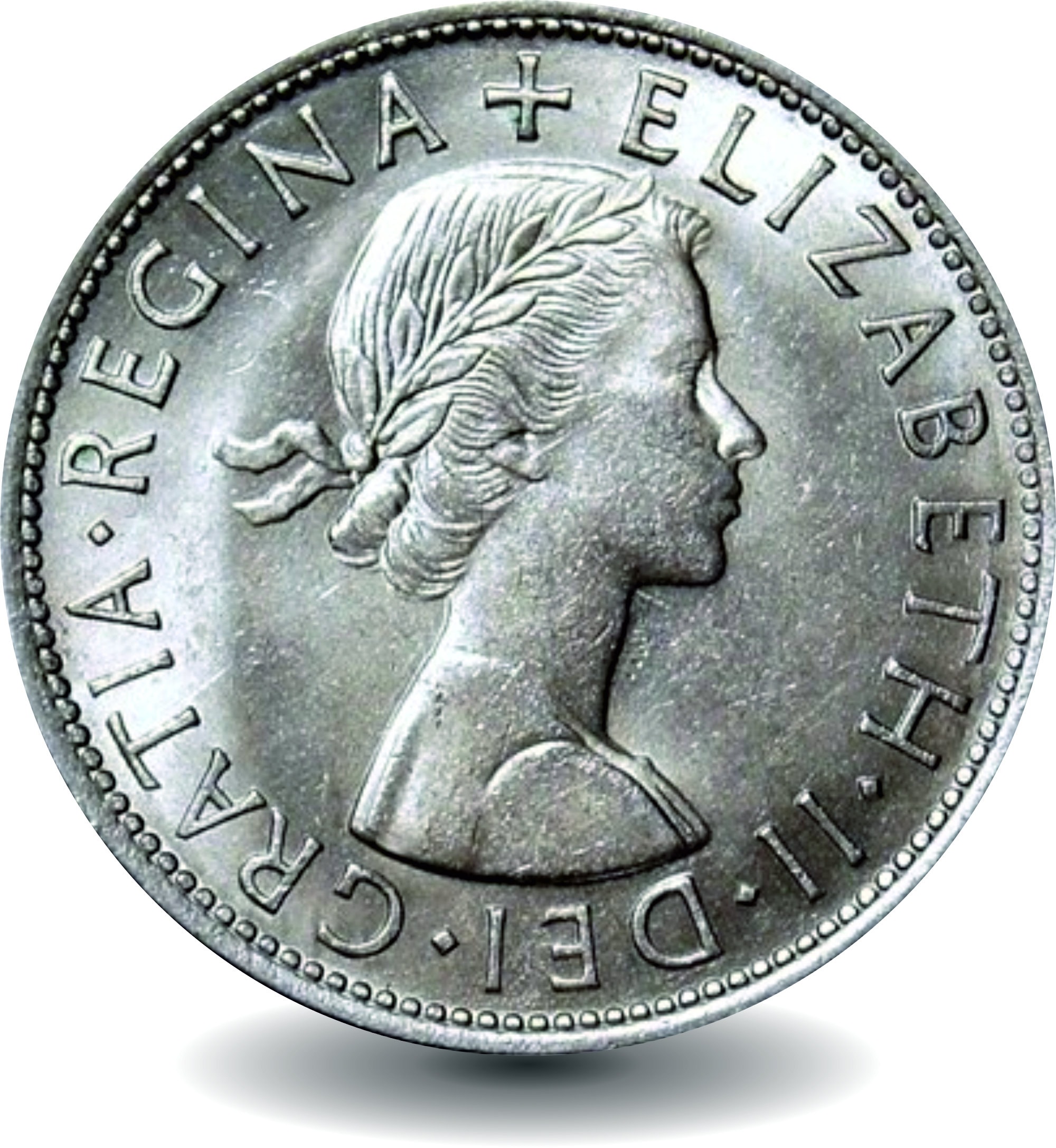 70. Geburtstag Frau 1953 Großbritannien Halb Krone - Münzen Geburtstagsgeschenk Für Mann 70