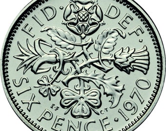 Last British Sixpence Proof Coin 1970
