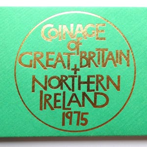50th Birthday Gift 1975 Coin Set