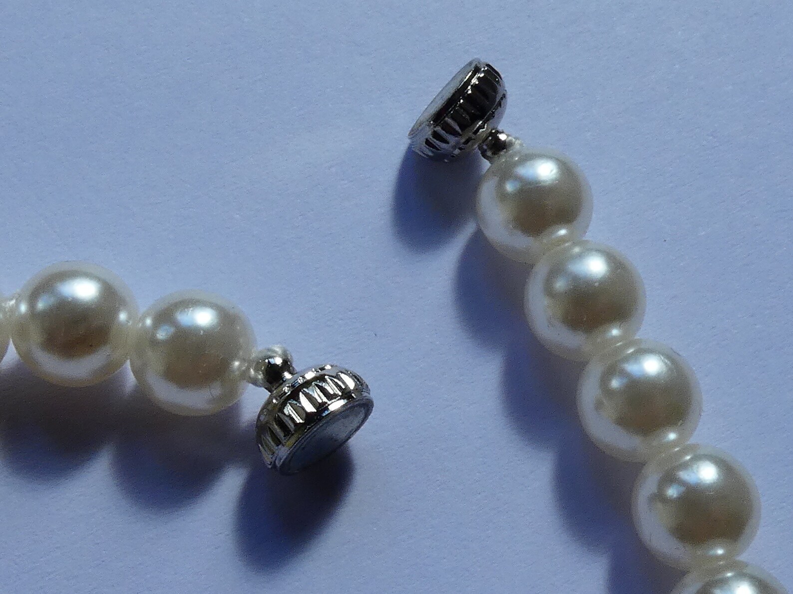 Pearl CLASP' Necklace Etsy