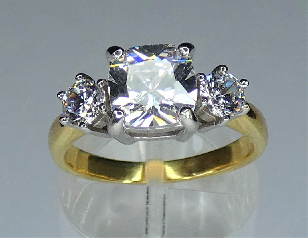 Moissanite Bague Fiancaille Meghan Markle Mariage Bague Meghan