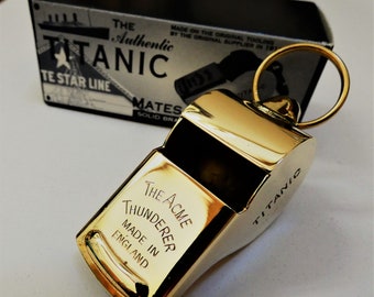 Sifflet Réplique Titanic - White Star Line - S. Auld Maker Glasgow - Collection