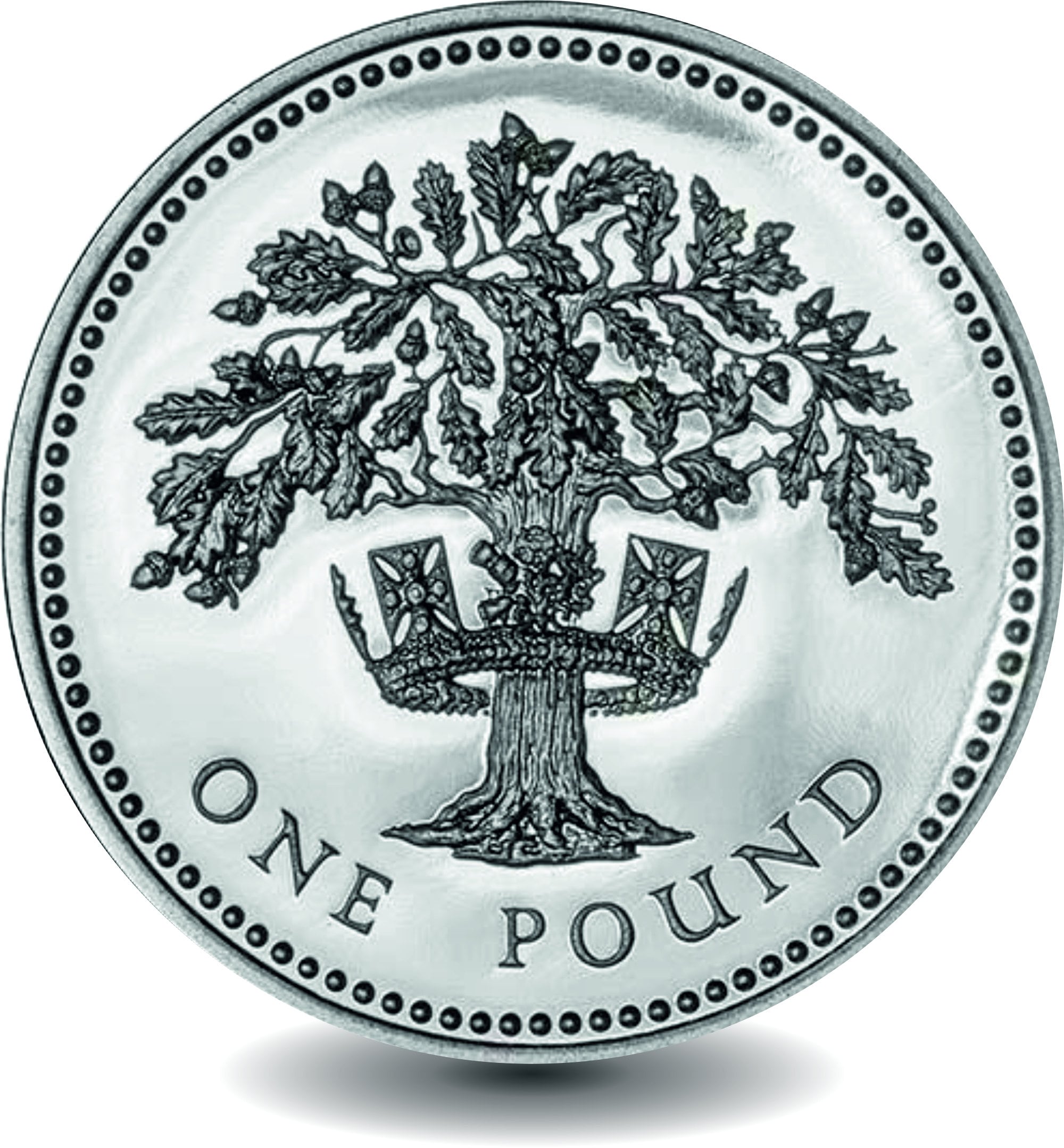 1987 1 pound coin - Etsy 日本