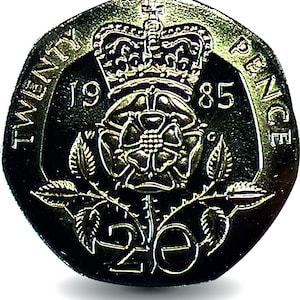 40th Birthday Gift 1985 20p Coin