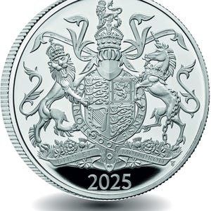 2025 King Charles III 5 Pound Coin in Royal Mint Presentation Pack