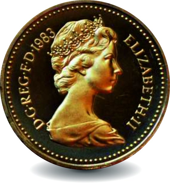1983 One Pound Coin Uncirculated - Etsy