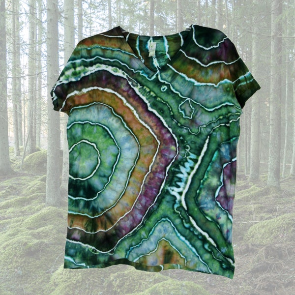 Tye dye shirt, Hippy clothing, Earthy clothes, Unique summer tops, 40th birthday gifts for women