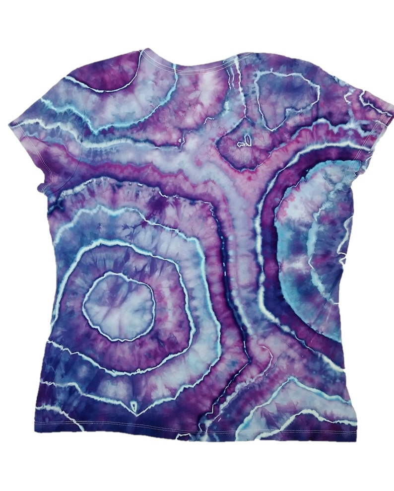Ice dye geode shirt Hippie clothes women Tye dye bohemian Etsy