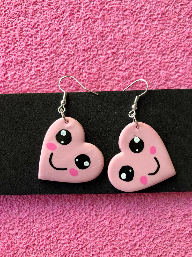 Cute Love Heart Earrings