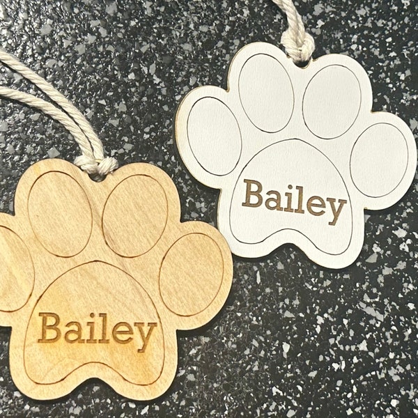 Dog, Easter Basket,  Name Tags, paw print, personalized, dog gifts, pet, gifts, easter, spring