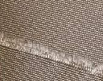 Cotton Blend Taupe Fabric, 3 Yards Available