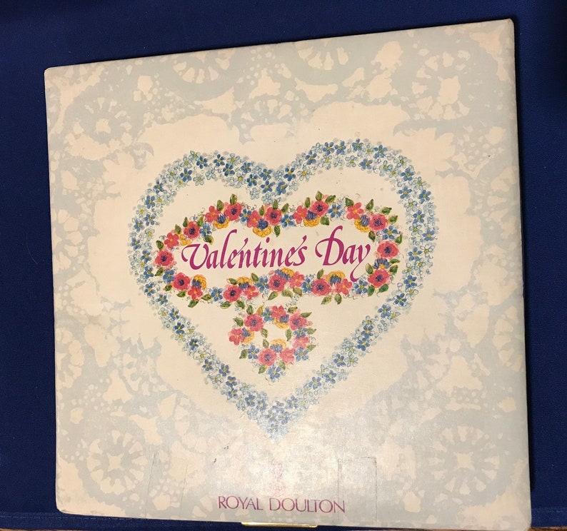 Royal Doulton Valentine's Day Collectible Plate 1976 Etsy