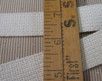 Conso Woven 100% Cotton Strapping 1 Inch Wide, 18 Continuous Yards