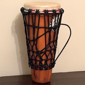 Vintage Ashiko Hand Made Wood Drum, Made by Drum Brothers in Montana