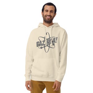 Bazinga Hoodie - Big Bang Theory Fan-Inspired Sweatshirt - Soft Streetwear with Pouch Pocket