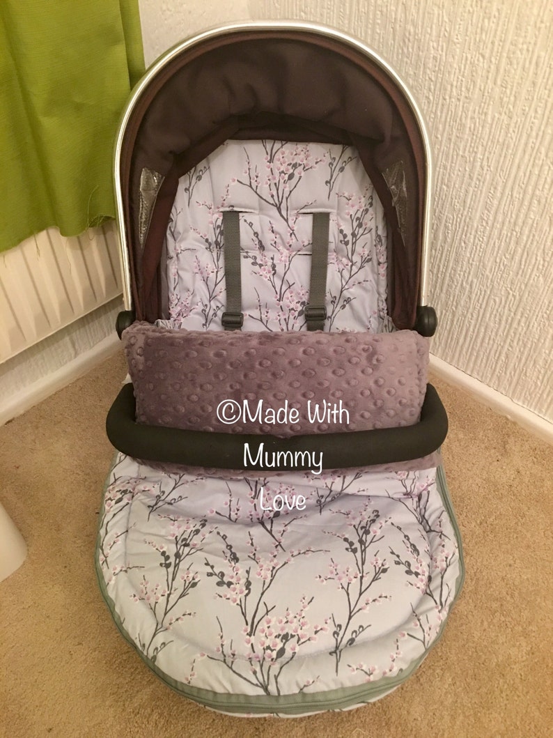 pushchair and footmuff