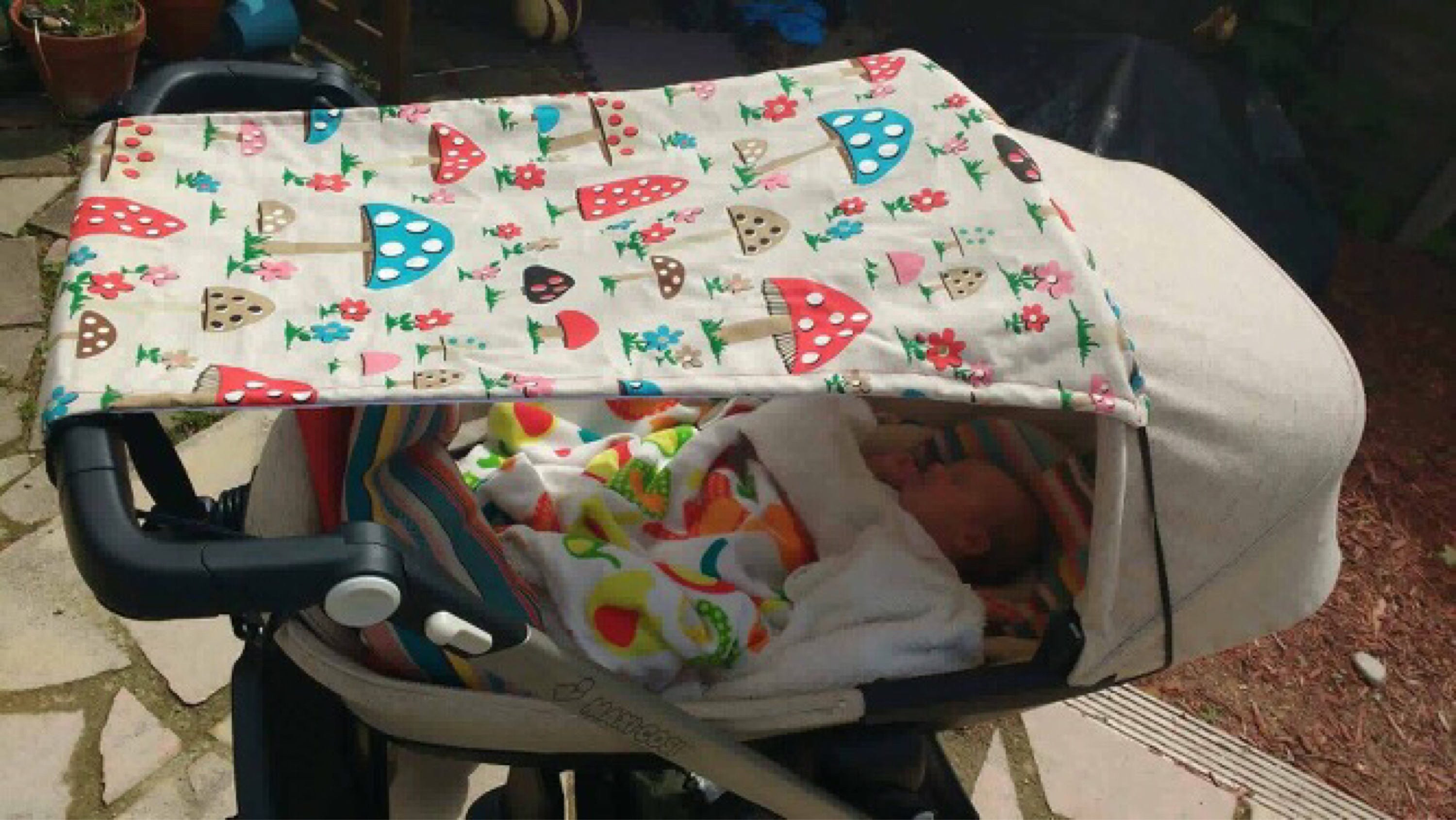 pushchair sun cover