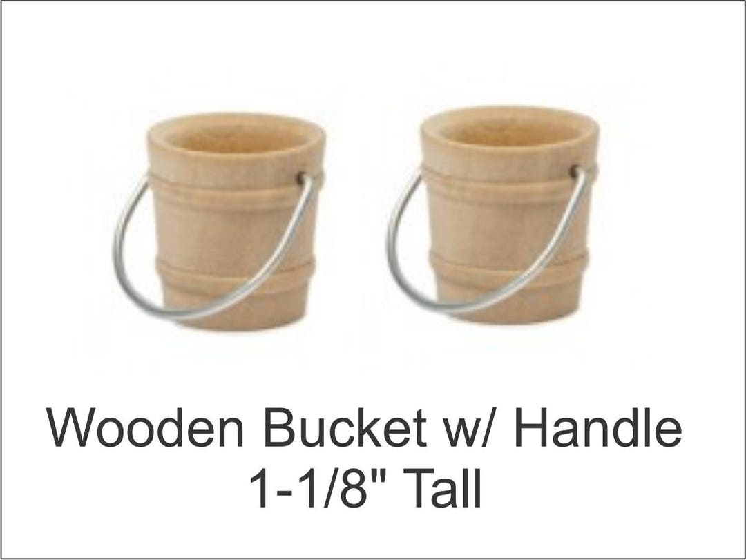 Wood Buckets Etsy