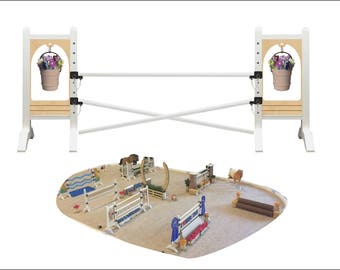 Wishing Well Miniature Horse Jump: 6-Inch Toy Accessory