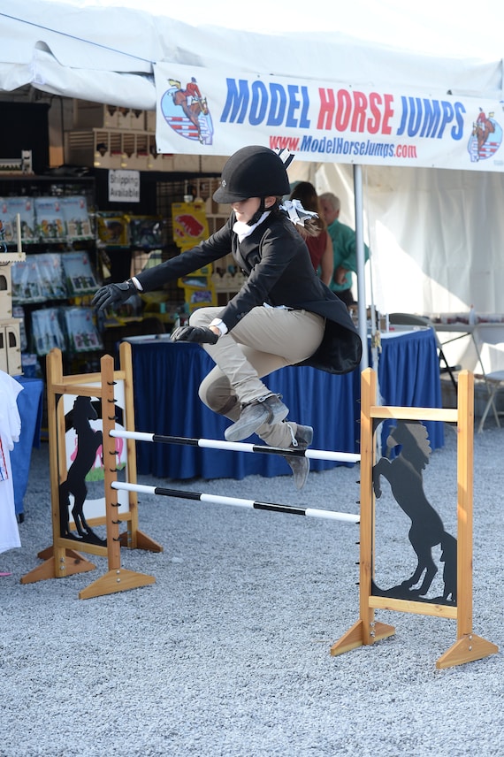 Custom Personalize Kid Size Horse Jump Hobby Horse Jump