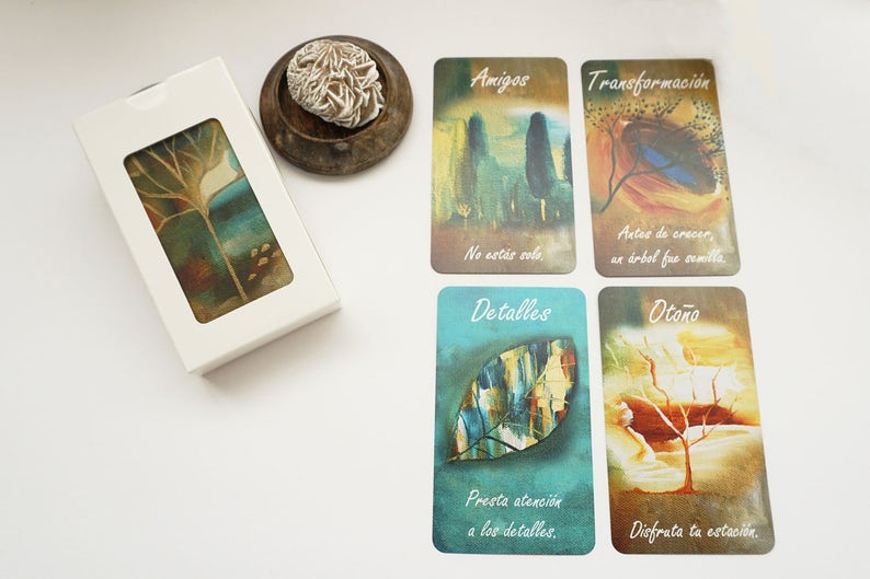 Cartes d'oráculo, Mi Árbol interno cartes d'oráculo, cartes de tarot. image 3