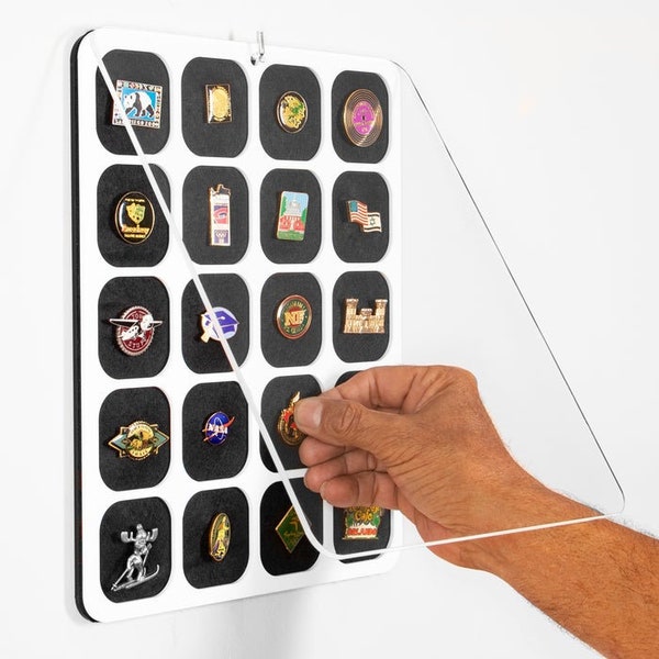 STAUBER Best Pin Display and Organizer - Pin collection display holder for displaying enamel pins