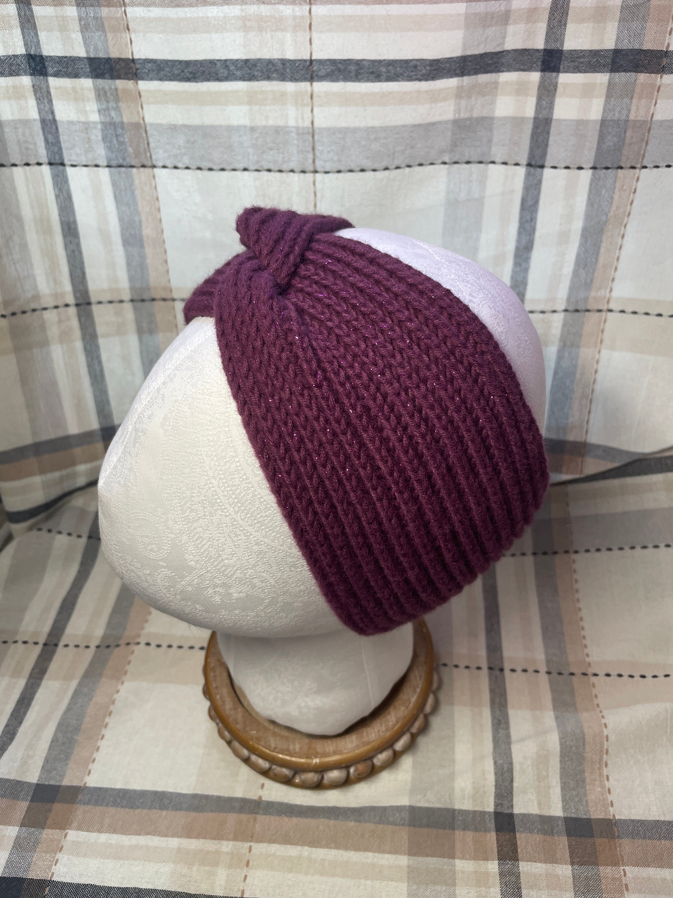 Handmade Knit Ear Warmer, Knit Headband - Etsy