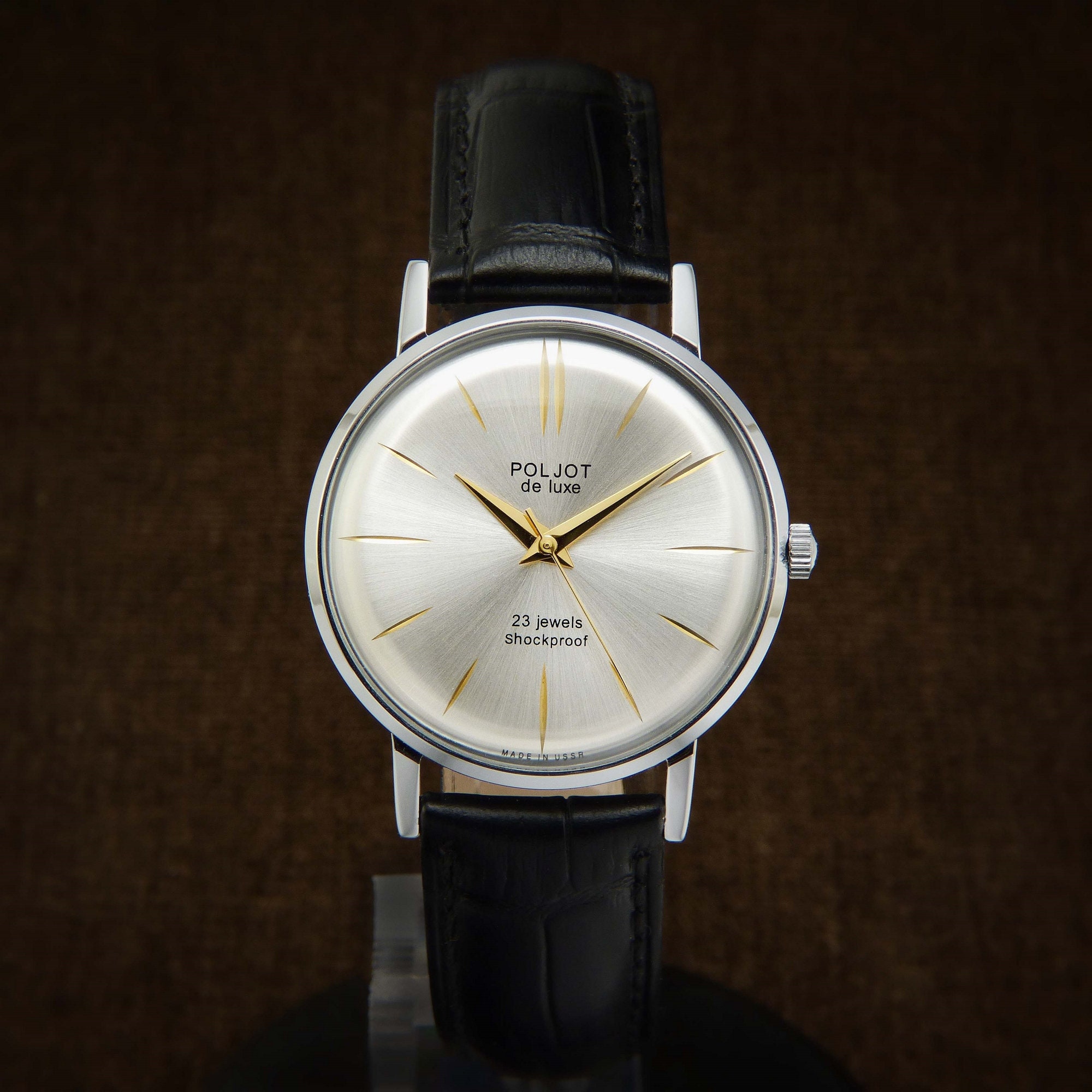 poljot de luxe 23 jewels